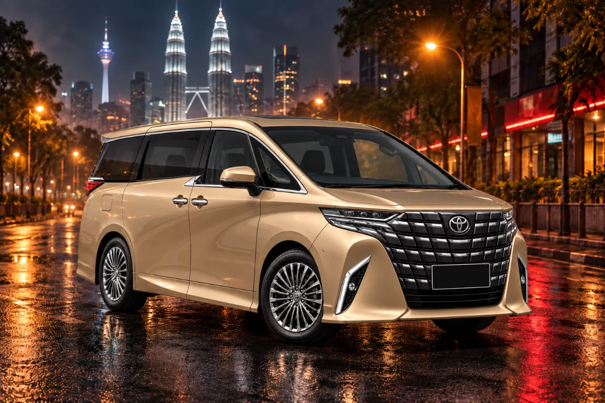 Toyota Alphard AGH40 Z rental Kuala Lumpur