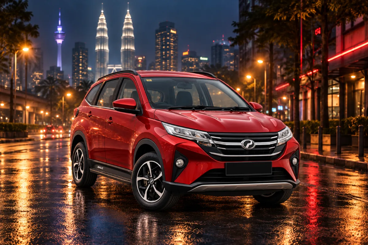 Perodua Aruz AV rental Kuala Lumpur