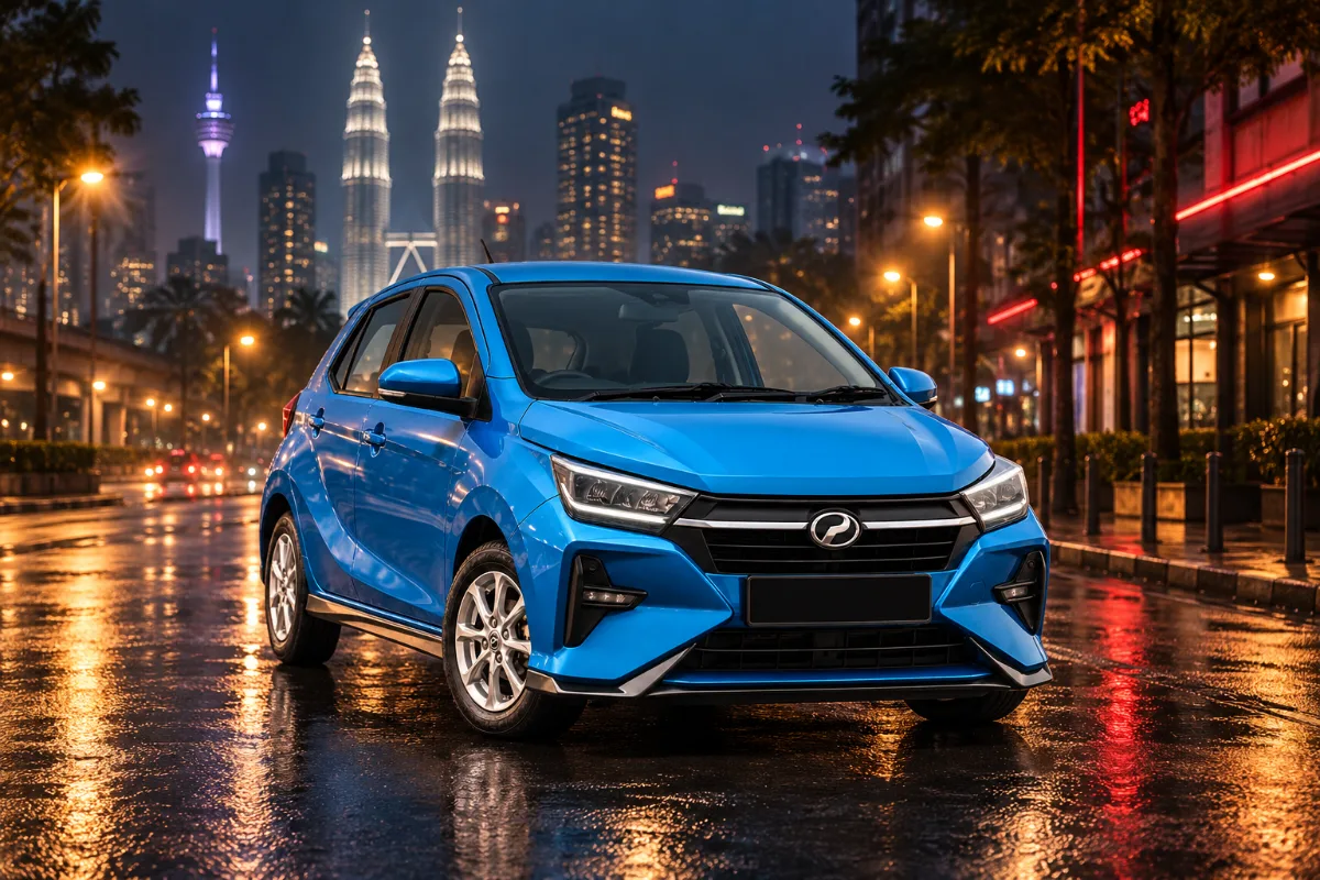 Perodua Axia AV rental Kuala Lumpur
