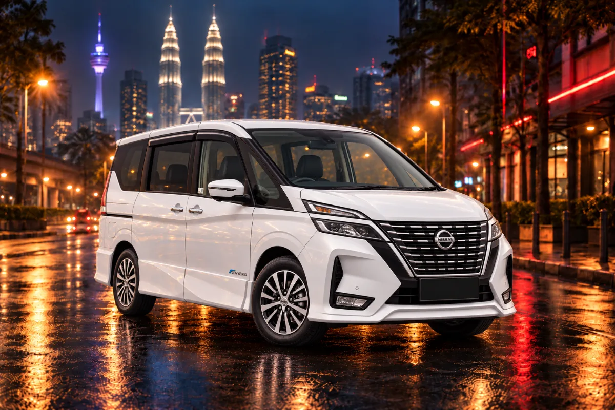 Nissan Serena S-Hybrid rental Kuala Lumpur