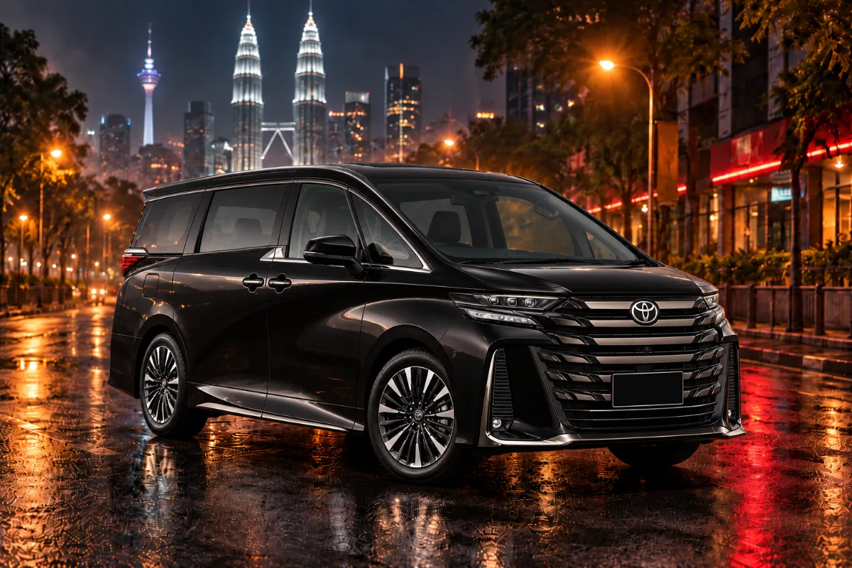 Toyota Vellfire AGH40 Z rental Kuala Lumpur