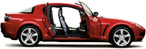 Mazda RX-8 car rental